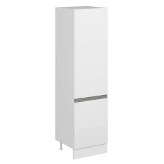 Alvinka Mutfak Modül Hg_J 60-H222Cm Boy Dolabı Beyaz Beyaz