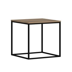 Başak Metal Ayaklı Yan Sehpa - Dore