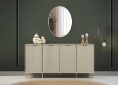 Kale Lüxe Yemek Odası Takımı - Kumtaşı