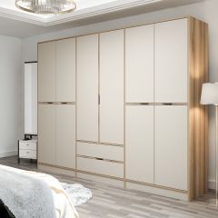 Elina 6 Kapaklı Dolap - Dore/Kumtaşı