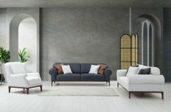 London Sırt Mekanzimalı 3+3+1 Berjer Koltuk Takımı