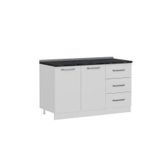 Minar 140 Cm Mutfak Dolabı Beyaz 140-B1-Alt Modül