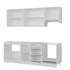 Minar 230 Cm Mutfak Dolabı Beyaz 230-B8