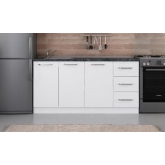 Minar 165 Cm Mutfak Dolabı Beyaz 165-B1-Alt Modül