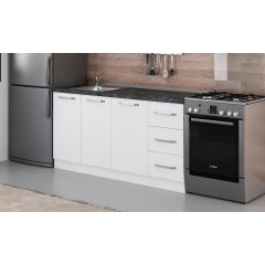 Minar 165 Cm Mutfak Dolabı Beyaz 165-B1-Alt Modül