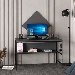 Minar Greta Çalışma Masası Modül1 - Antrasit