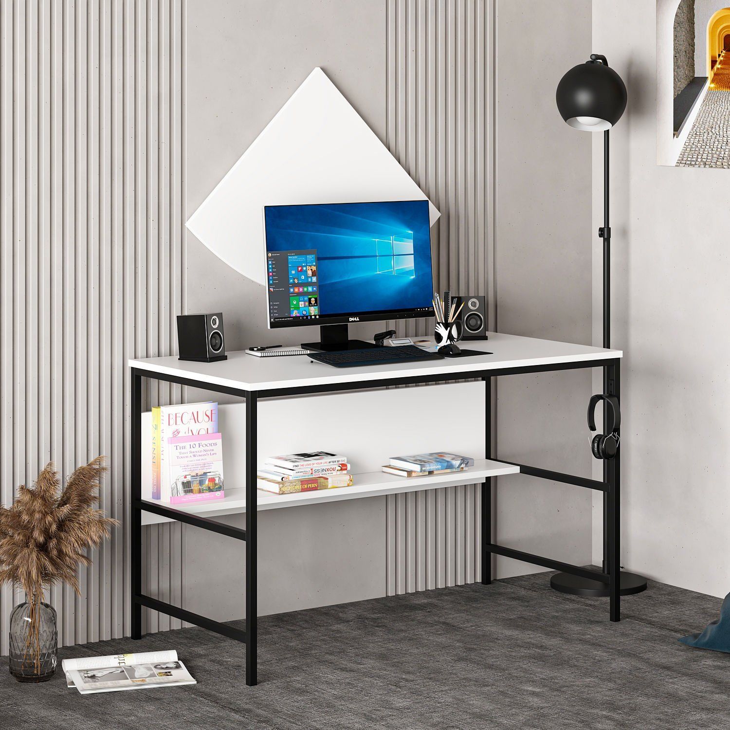 Minar Greta Çalışma Masası Modül1 - Beyaz