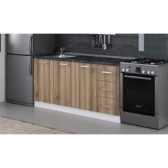 Minar 170 Cm Mutfak Dolabı Beyaz Dore 170-D1 -Alt Modül