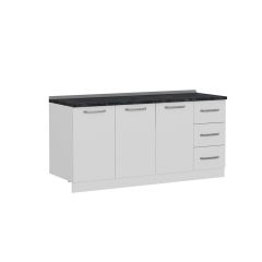 Minar 175 Cm Mutfak Dolabı Beyaz 175-B1 -Alt Modül