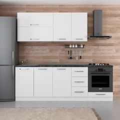 Minar 235 Cm Mutfak Dolabı Beyaz 235-B6