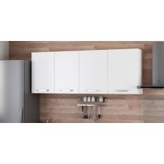 Minar 190 Cm Mutfak Dolabı Beyaz 190-B1-Üst Modül