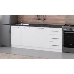 Minar 195 Cm Mutfak Dolabı Beyaz 195-B1 -Alt Modül