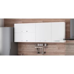 Minar 195 Cm Mutfak Dolabı Beyaz 195-B2-Üst Modül