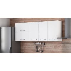 Minar 200 Cm Mutfak Dolabı Beyaz 200-B1-Üst Modül