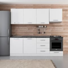 Minar 240 Cm Mutfak Dolabı Beyaz 240-B9