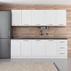 Minar 245 Cm Mutfak Dolabı Beyaz 245-B1