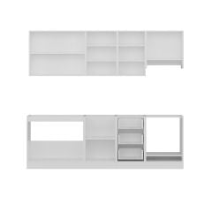 Minar 245 Cm Mutfak Dolabı Beyaz 245-B6