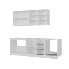 Minar 245 Cm Mutfak Dolabı Beyaz 245-B7