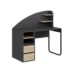 Mirel Çalışma Masası - Antrasit/Derin Sepet