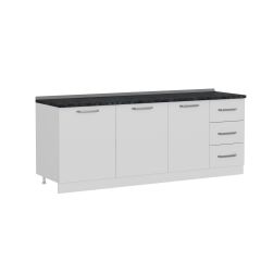 Minar 215 Cm Mutfak Dolabı Beyaz 215-B2-Alt Modül