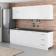 Minar 250 Cm Mutfak Dolabı Beyaz 250-B1