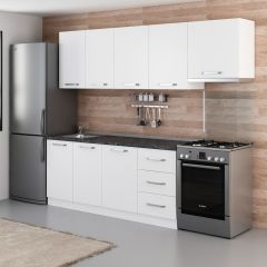 Minar 250 Cm Mutfak Dolabı Beyaz 250-B4