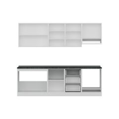 Minar 250 Cm Mutfak Dolabı Beyaz 250-B8