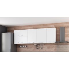 Minar 220 Cm Mutfak Dolabı Beyaz 220-B2-Üst Modül