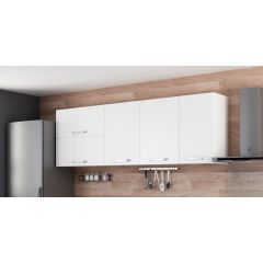 Minar 220 Cm Mutfak Dolabı Beyaz 220-B2-Üst Modül