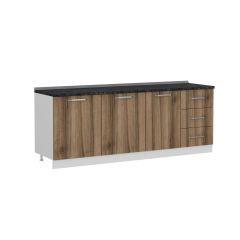 Minar 220 Cm Mutfak Dolabı Beyaz Dore 220-D1-Alt Modül