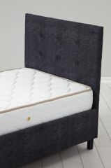 Hira Sabit baza+başlık+yatak Antrasit 140x200