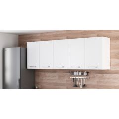 Minar 225 Cm Mutfak Dolabı Beyaz 225-B2-Üst Modül